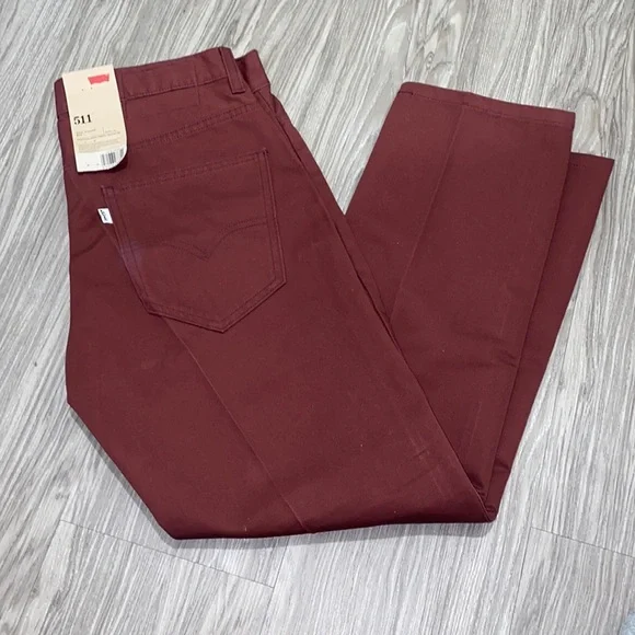 NWT Levi’s 511™ SLIM FIT PERFORMANCE TROUSER PANTS - Picture 2 of 6